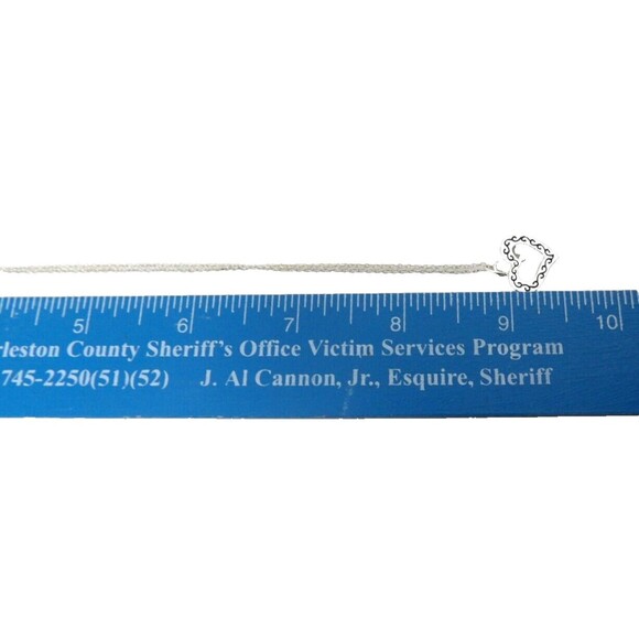 Footnotes Sterling Silver Necklace My Favorite People Call Me Grandma Hearts - Picture 6 of 9